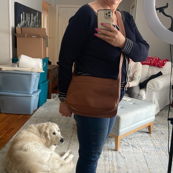 FURLA Leather Crossbody Bag/Purse Vintage Made in Italy - Picture 12 of 12